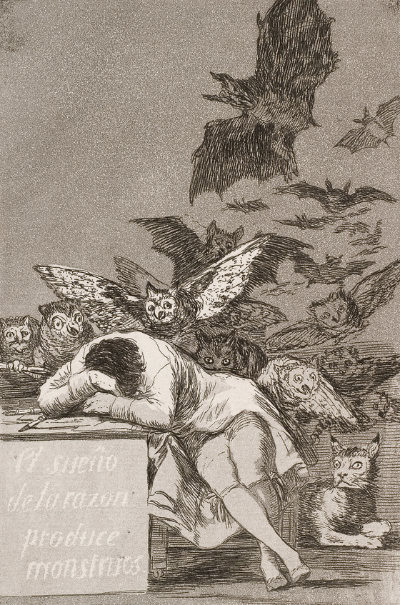 File source: https://commons.wikimedia.org/wiki/File:Francisco_Jos%C3%A9_de_Goya_y_Lucientes_-_The_sleep_of_reason_produces_monsters_(No._43),_from_Los_Caprichos_-_Google_Art_Project.jpg